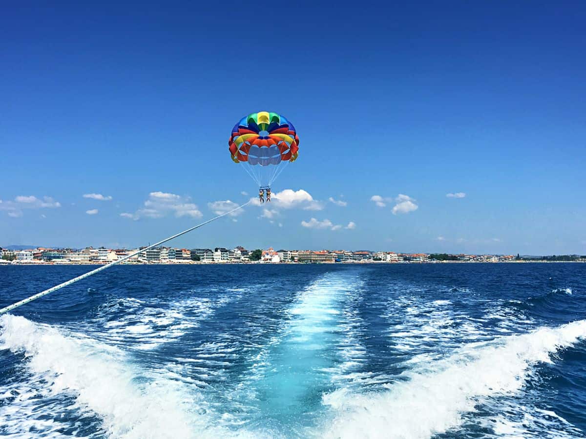 Paraselling in Hurghada, Egypt