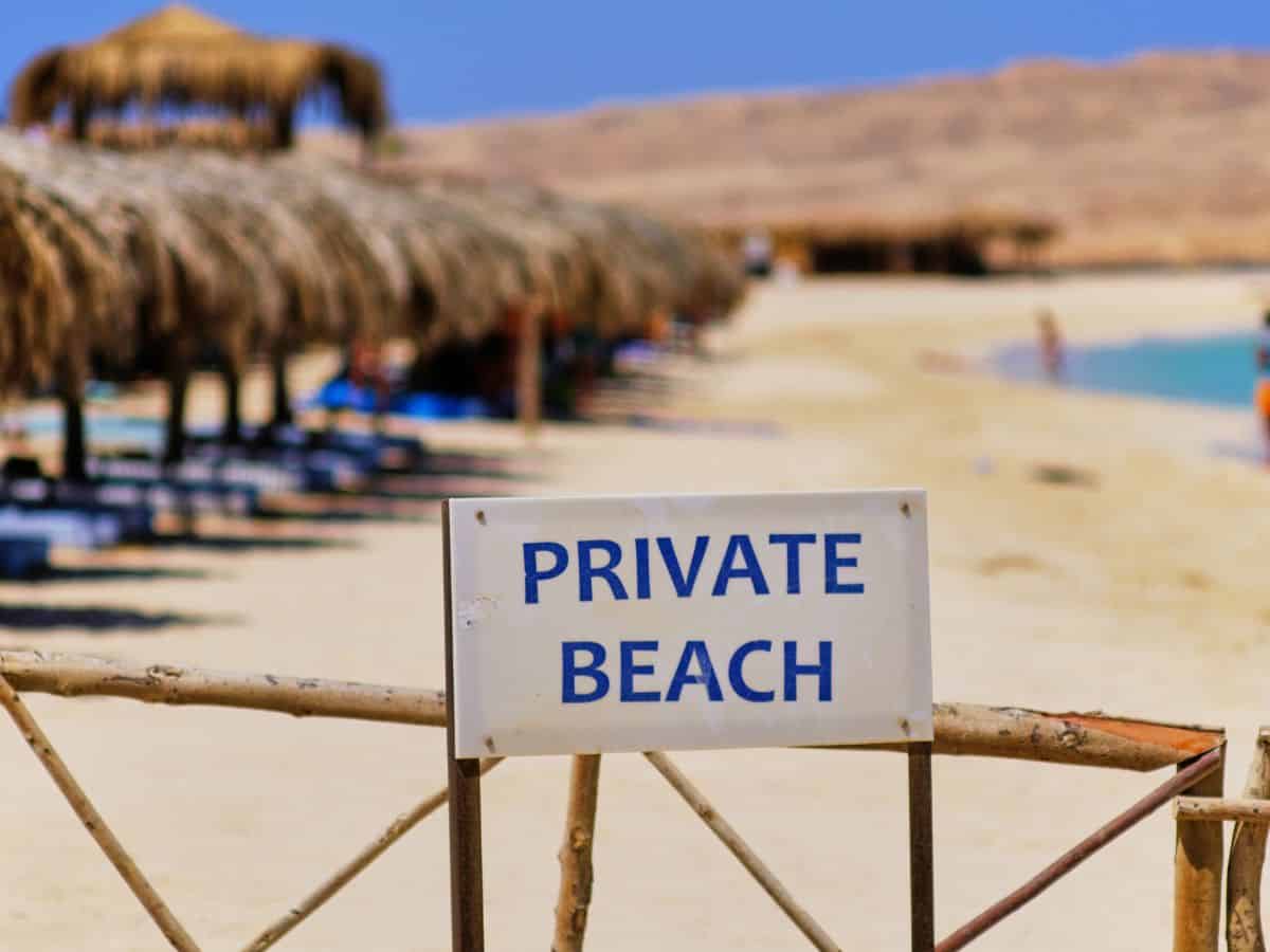 Private Beach in Hurghada, Egypt