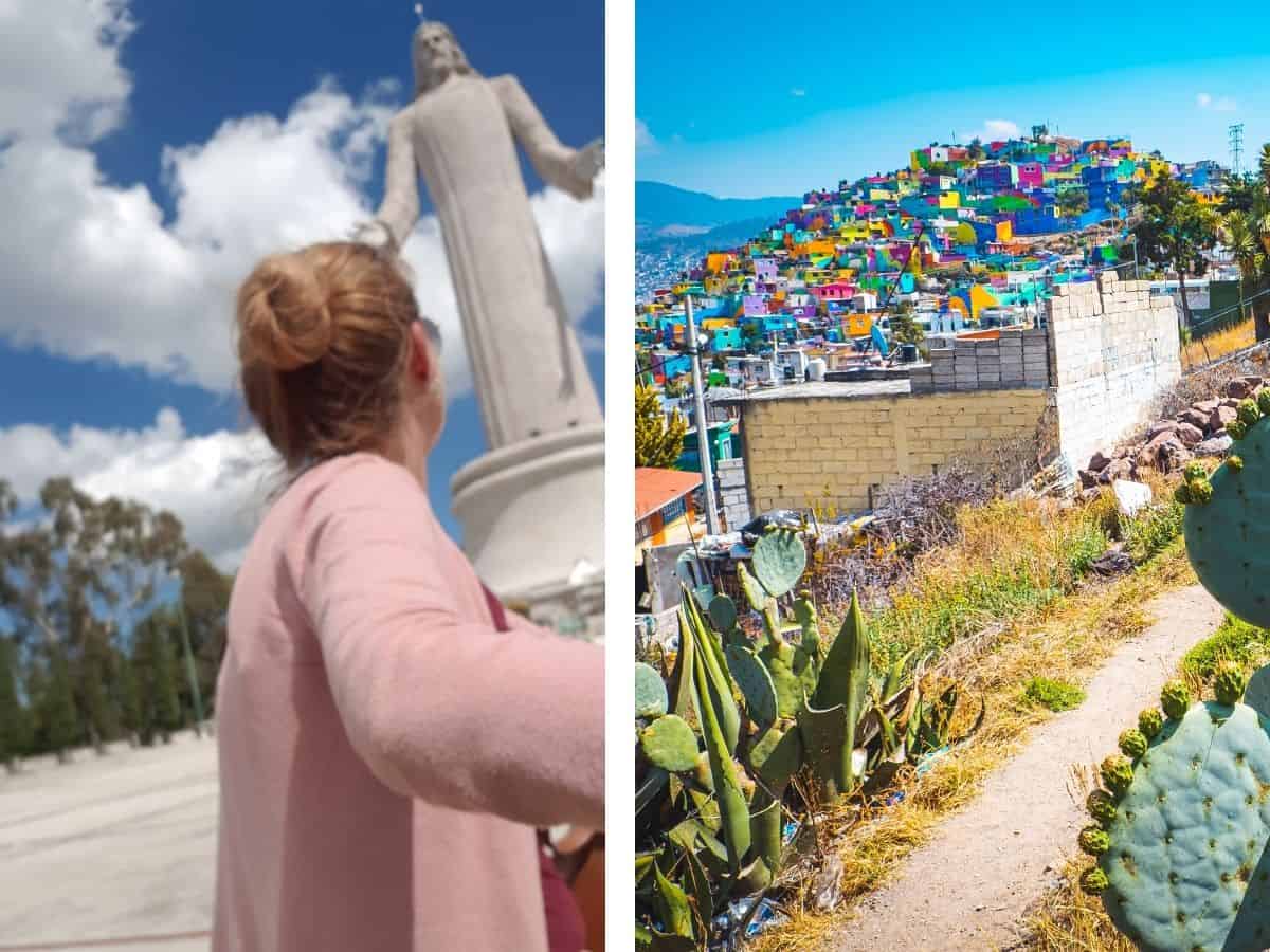 Christo Rey Staue in Mineral del Monte Pachuca, Mexico