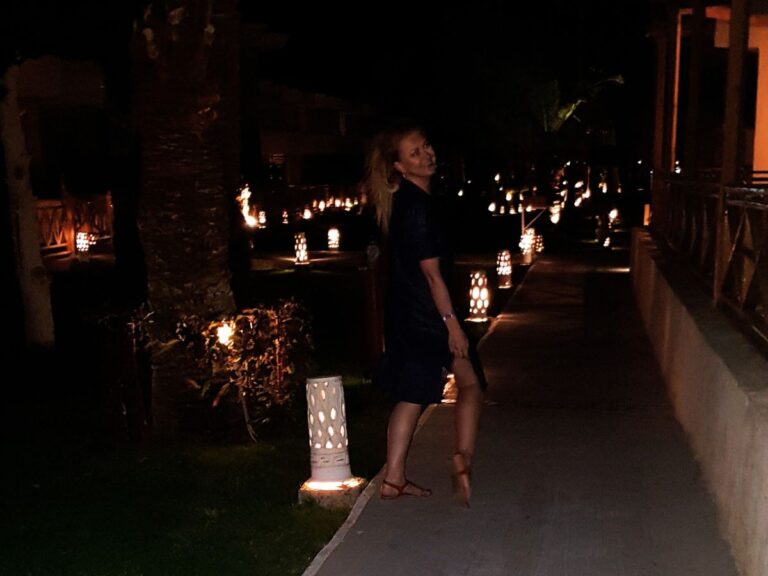 Me in a beautiful hotel garden, a way Is Worth Visiting Hurghada