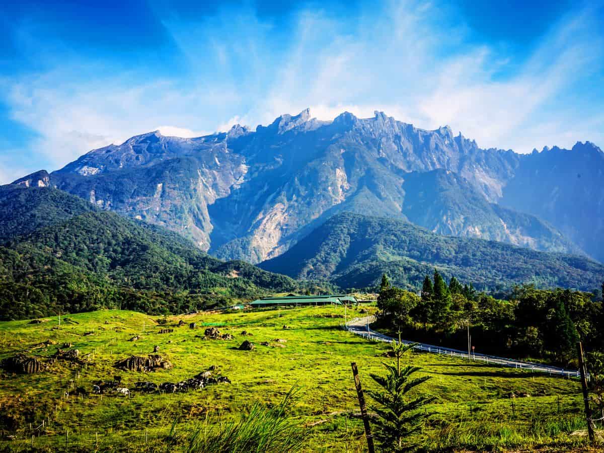 Lagerst mountain in Borneo, Malaysia