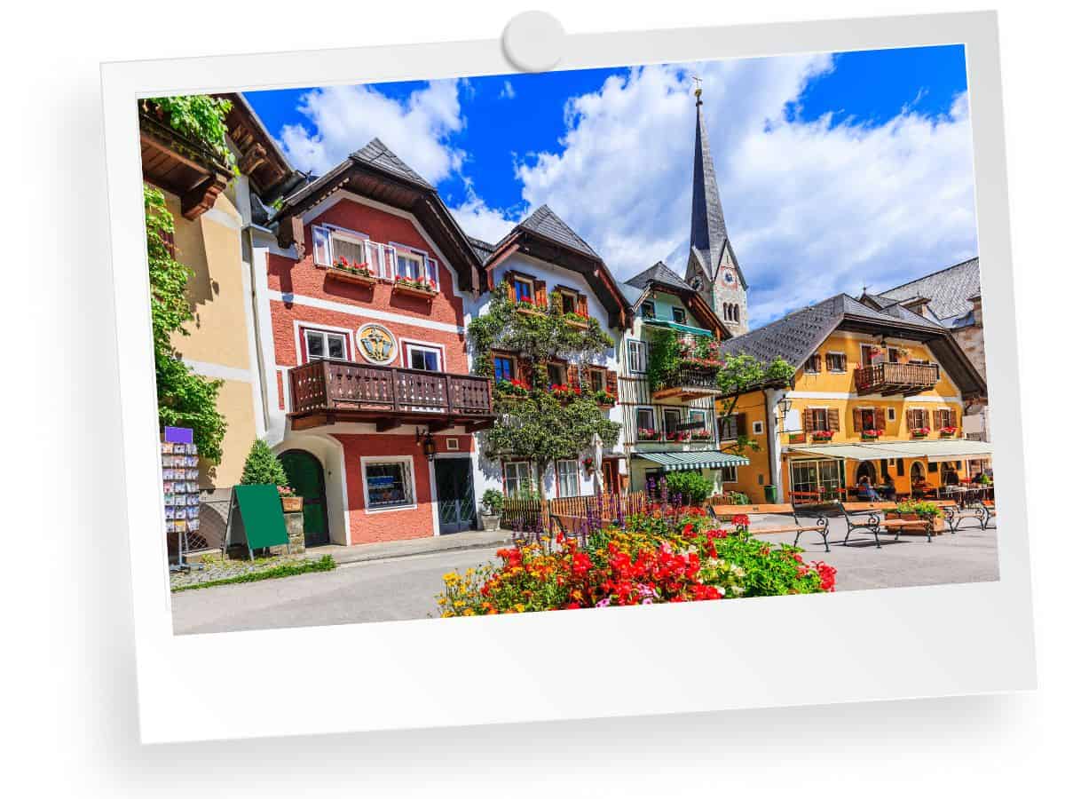 Austrian Colorful Town