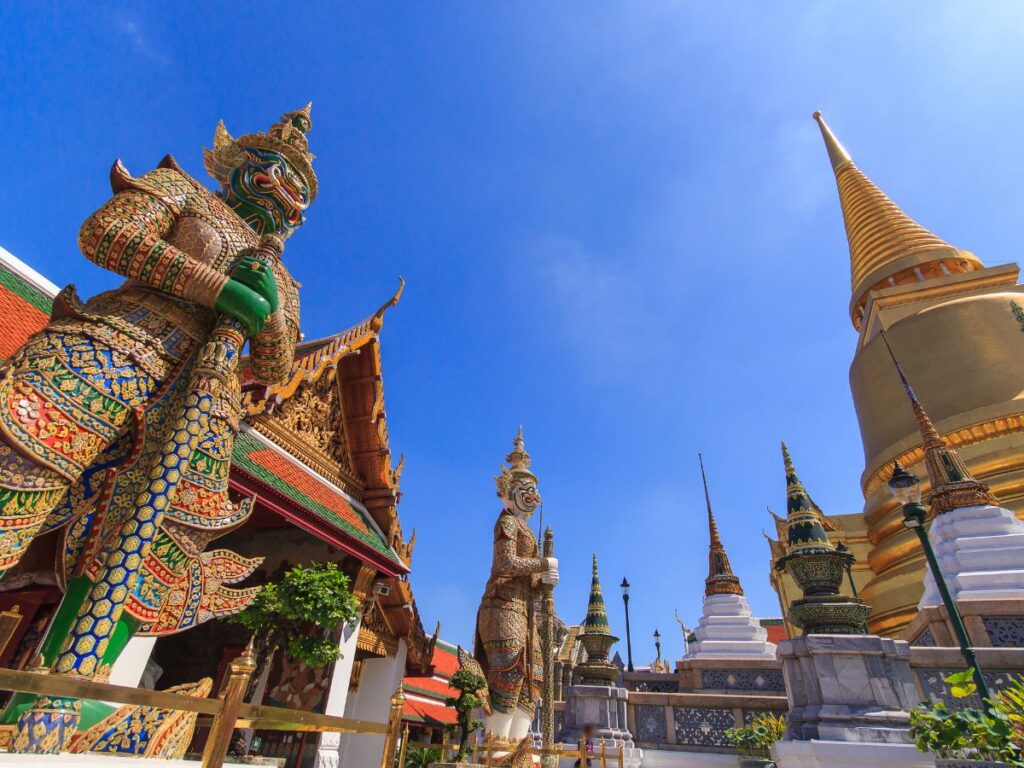 Beautiful temple in Bangkok