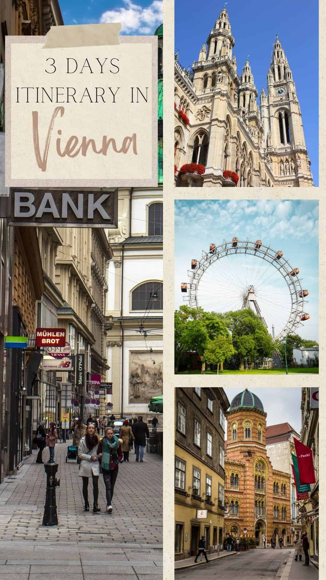 Itinerary In Vienna