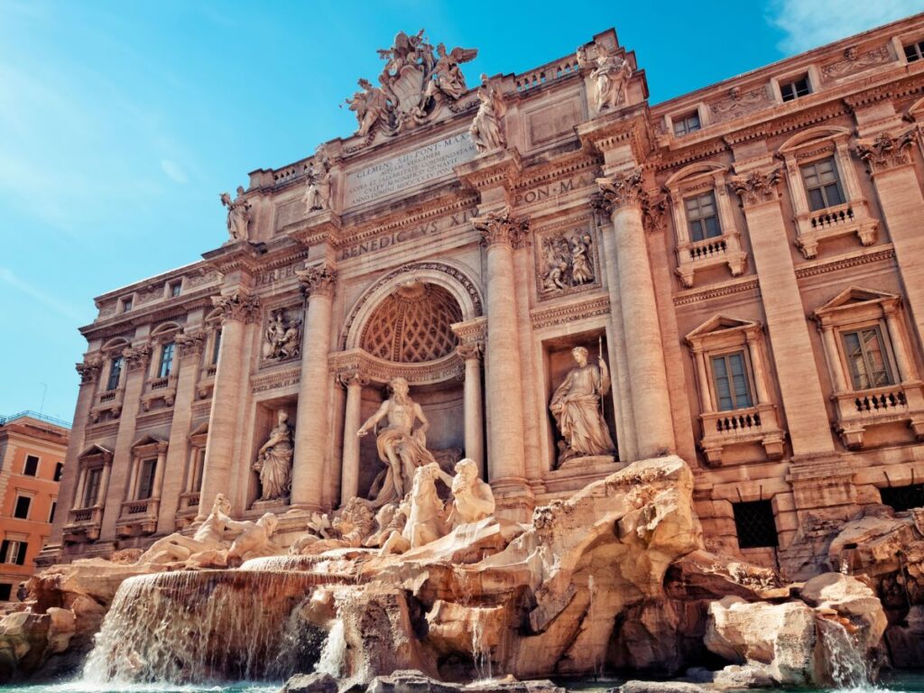 Trevi Fountain, Rome, Italy