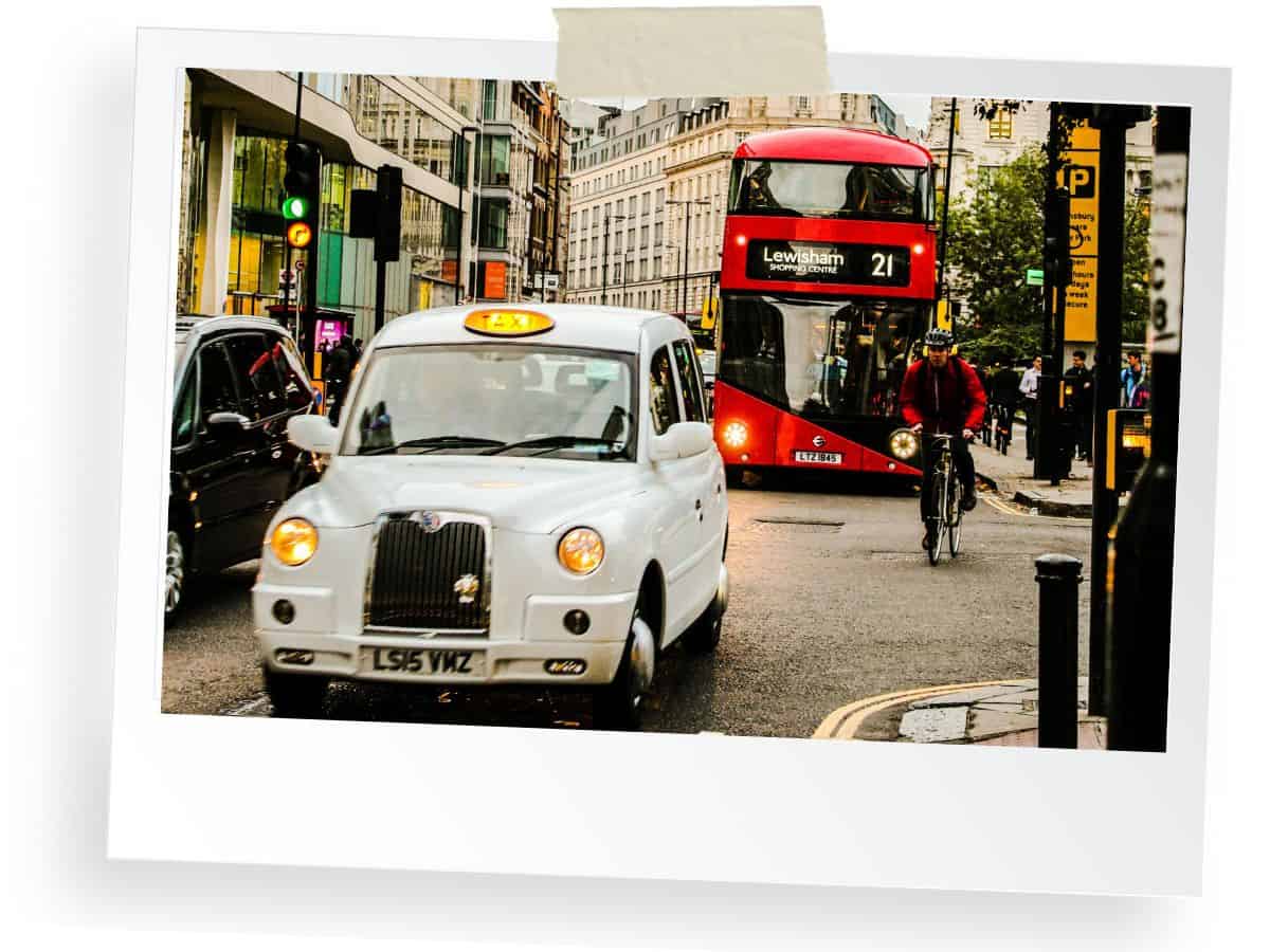 London Taxi and Bus, England