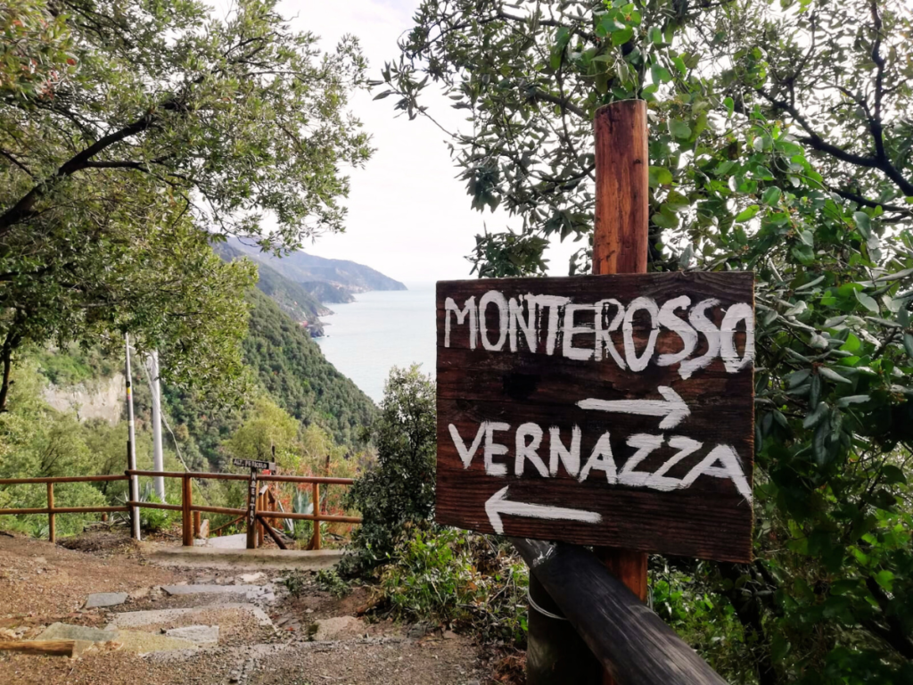 Hiking Trail between Monterosso and Vernazza, Cinque Terre