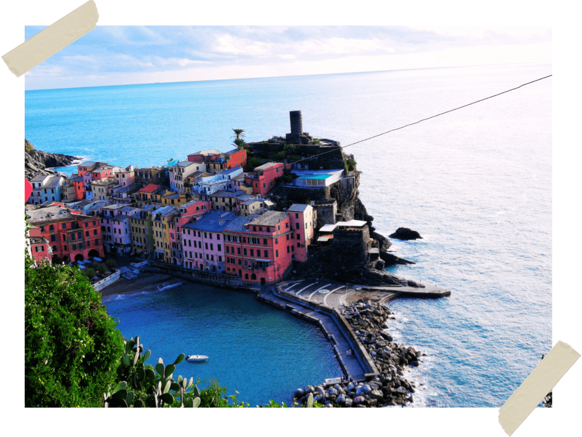 Hiking to Vernazza, Cique Terre
