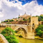 The Alcazar of Toledo, Mirador de Valle, Tagus River, Toledo Spain