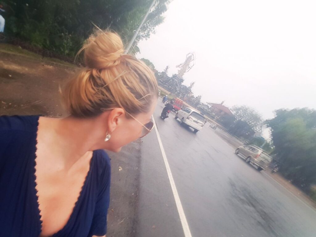 exploring Indonesia on a beautiful rainy day