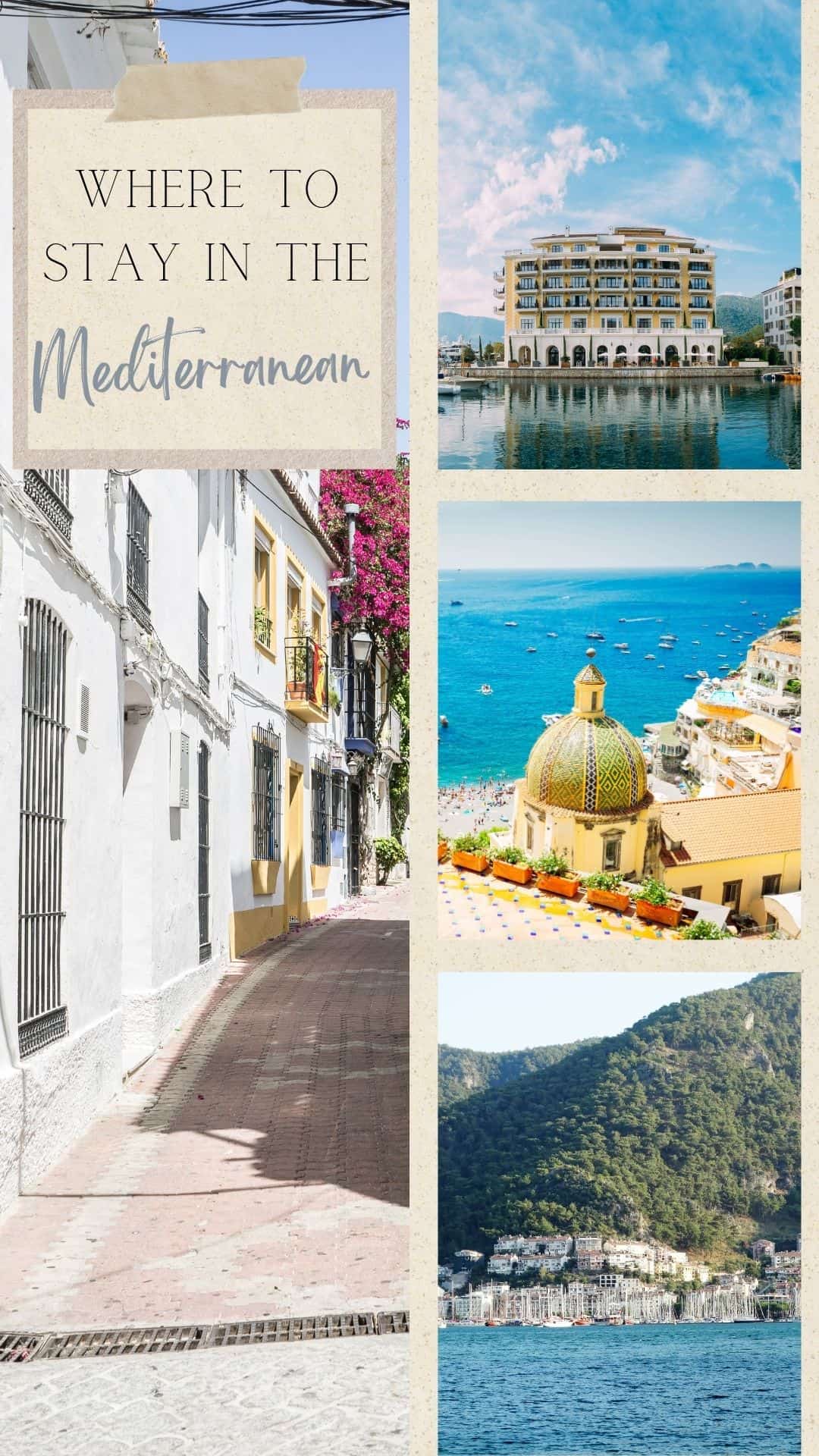 luxury hotels, resorts, boutique hotel Mediterranean Riviera, Europe