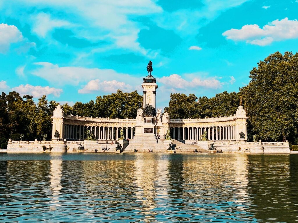 El Retiro Park, Madrid, Spain