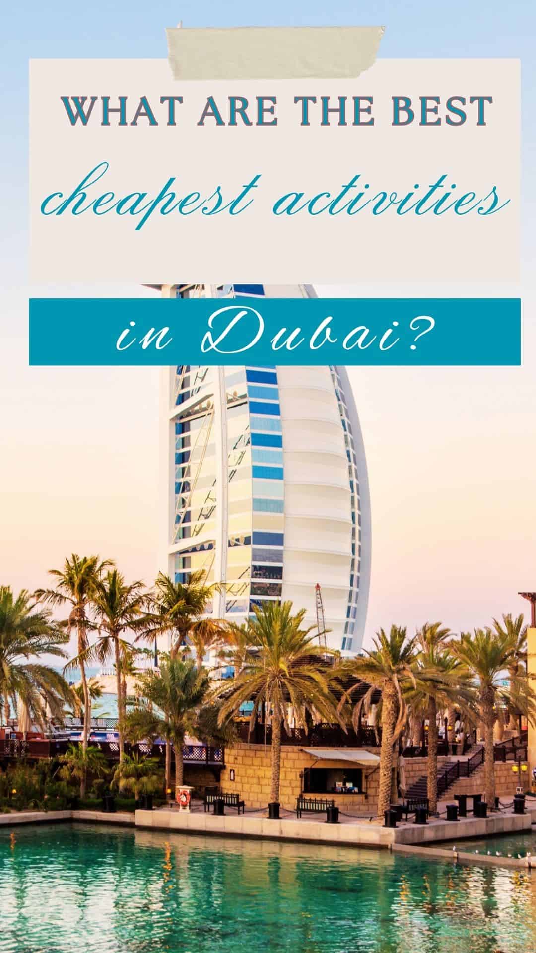 Cheap Things to Do in Dubai