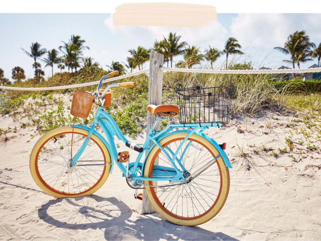 Bicycling on Miami Beach