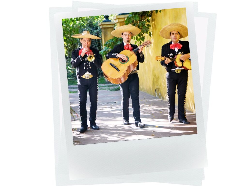 mariachi singing on the streets of Mexico City