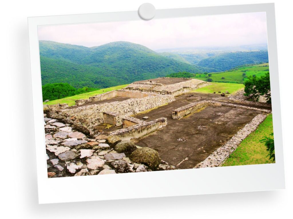 Archaeological Monuments Zone of Xochicalco with ruins, and heritage elements, Mexico