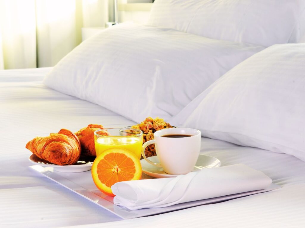 Breakfast in Bed in a Boutique Hotels in Zocalo, Mexico City