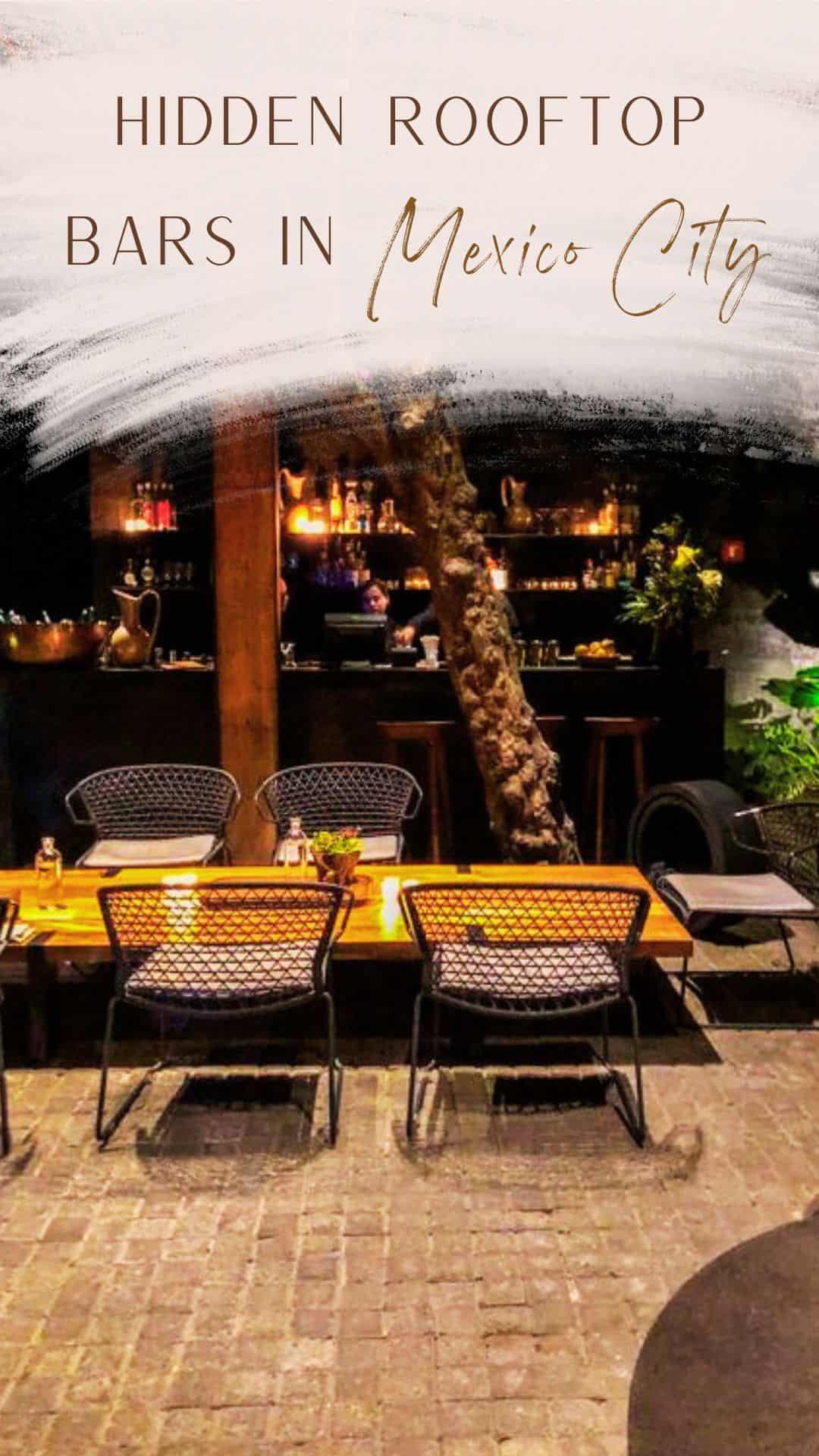 Hidden Rooftop Bars in Mexico City