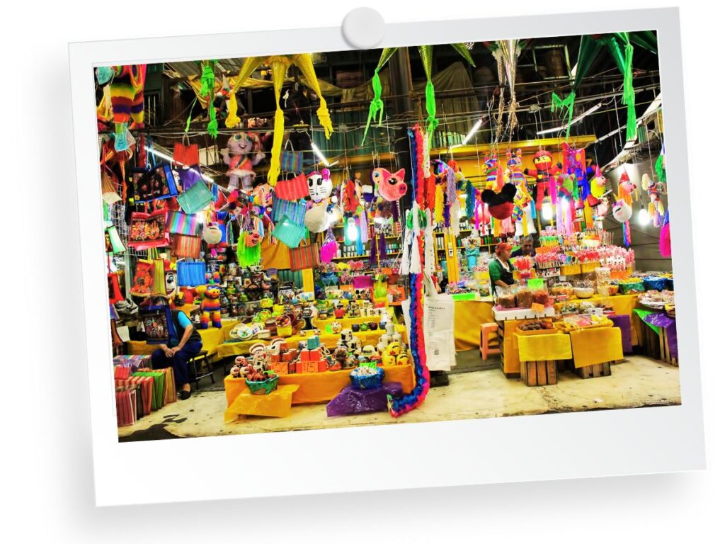 Mexican City Local Craft Bazaars with food