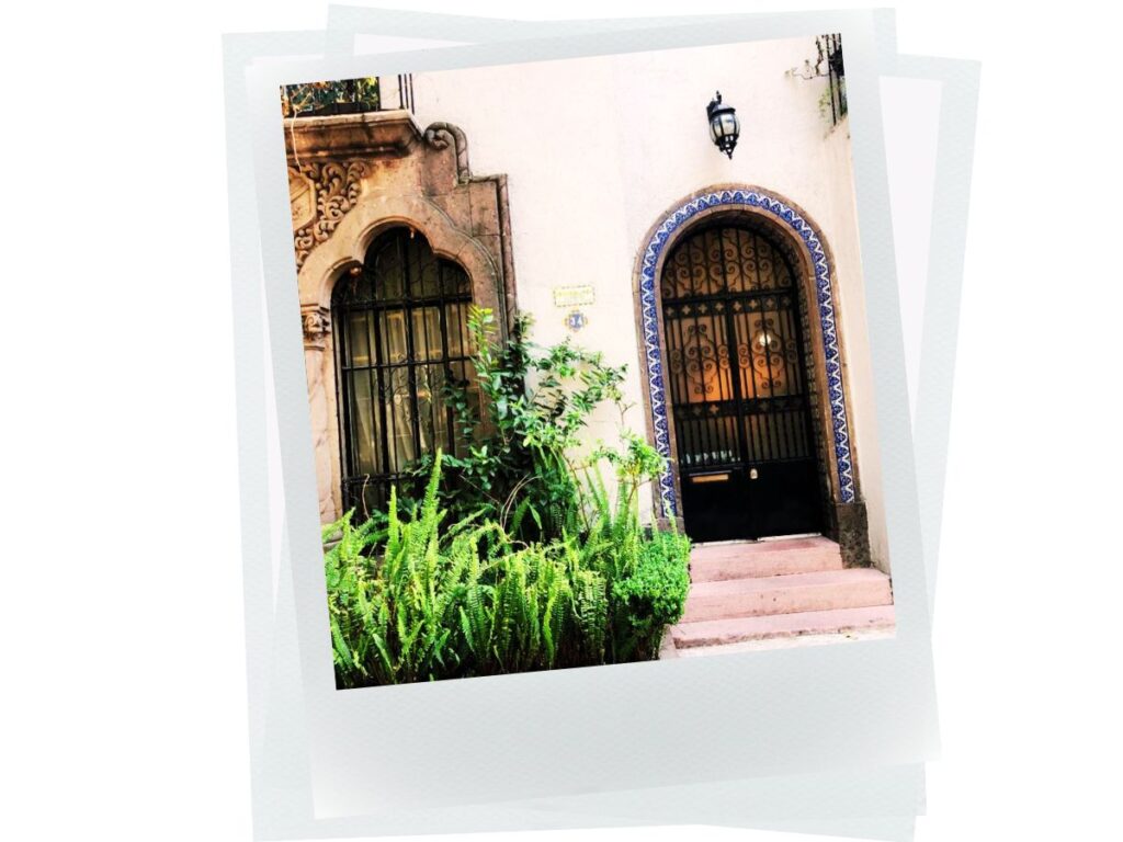 Mexican Traditional Door in CDMX