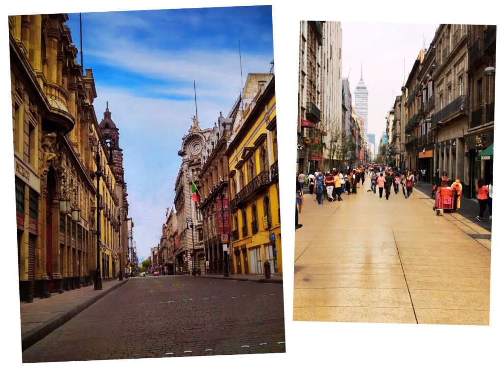 People walking, Leading Choices for Mexico City Transit