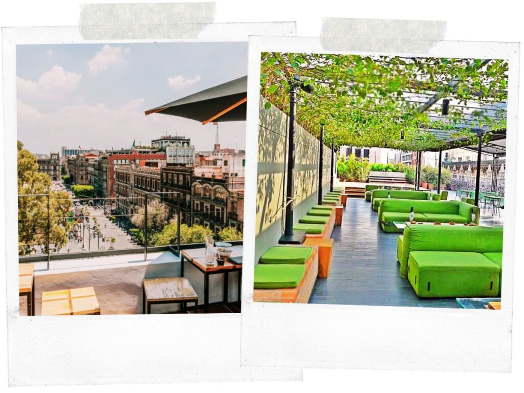 Secret Skyline Lounges for Families in Zocalo, Mexico City