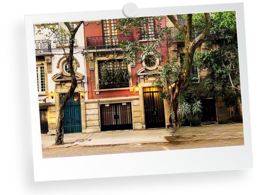 Street and Building in Mexico City