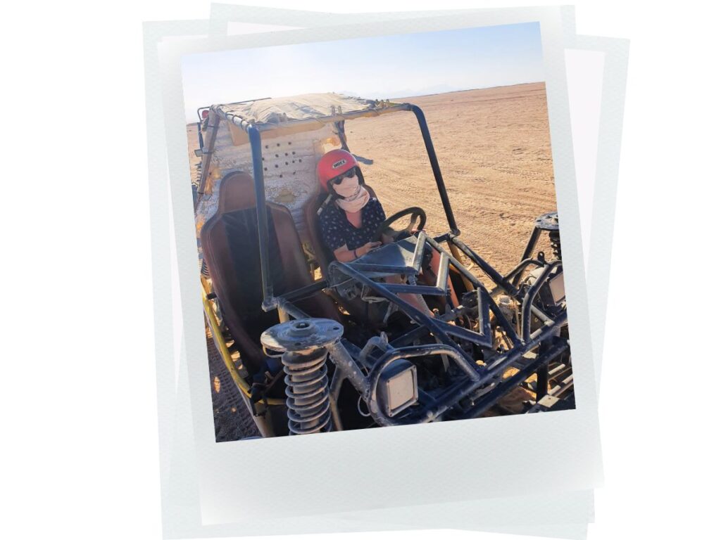 Buggy Ride in a safari trip in the desert, Egypt