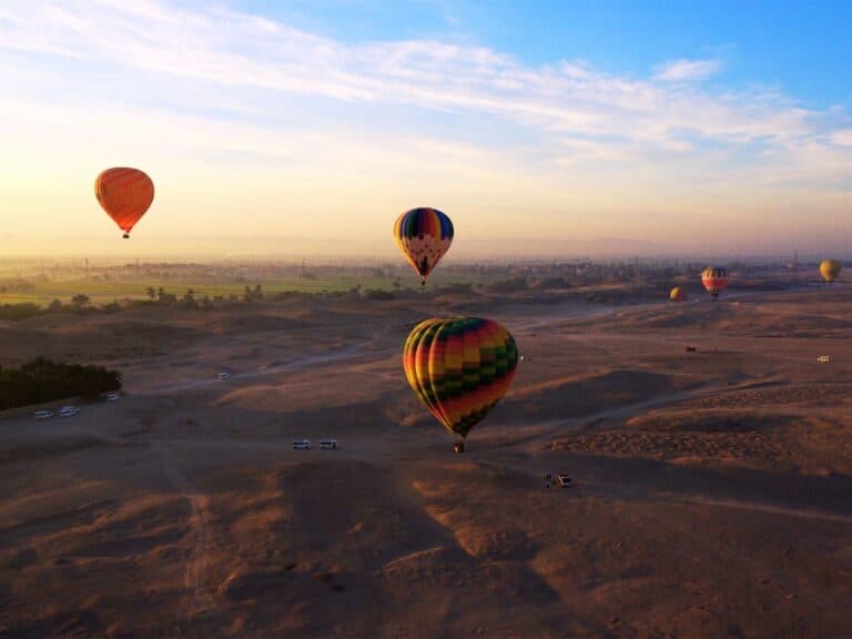 Hot Air Balloon in Hurghada, Egypt