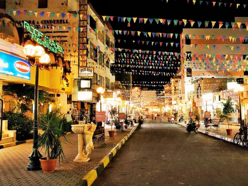 Hurghada Night shopping, Egypt