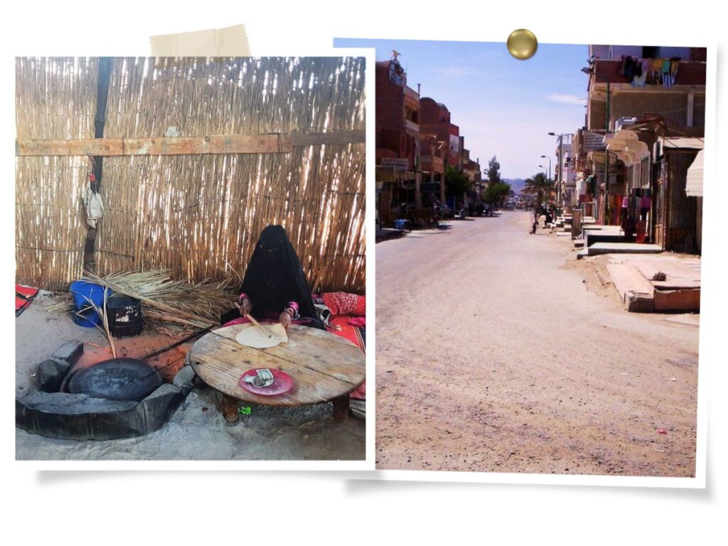 Local women preparing bread and the Old town, Pretty Photo Locations Secret Photography Spots in Hurghada