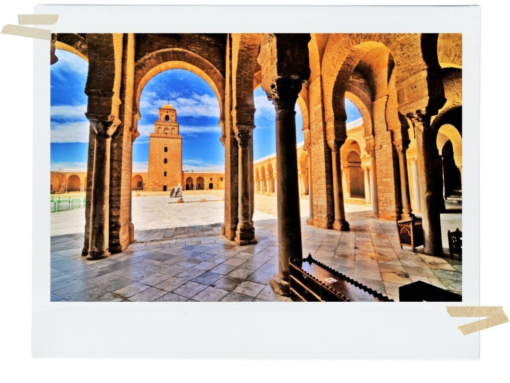 A stop at Kairouan Mosque in a day trip from Sousse, Tunisia