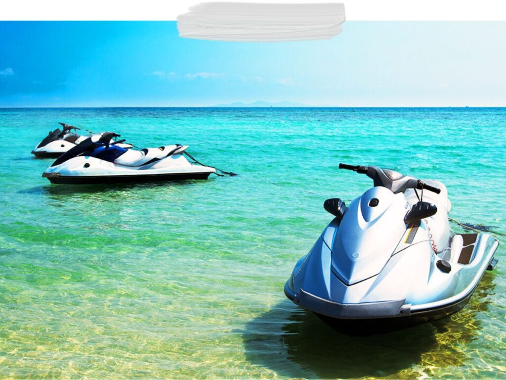 Jet skiing in Souse, Tunisia