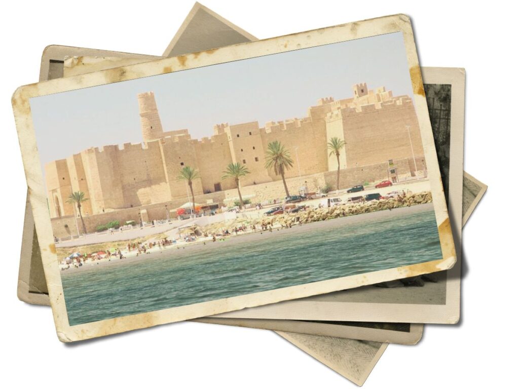 Sousse seen from boat, Tunisia